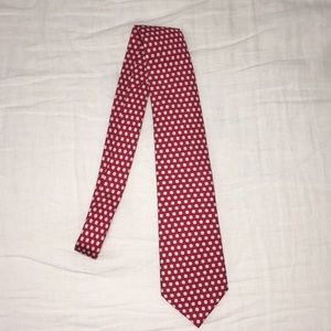 Men's Vineyard Vines red baseball tie
